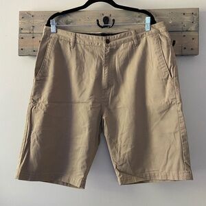 Men's Volcom Shorts, Tan colour, Size 36
